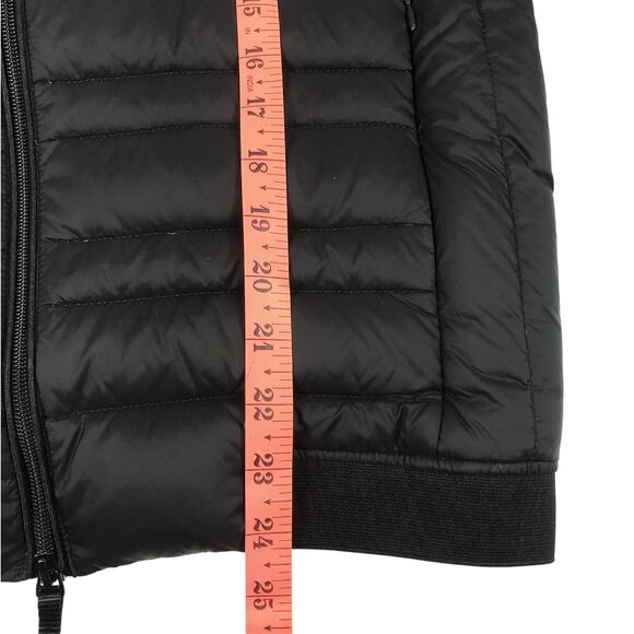 ARMANI EXCHANGE Down Puffer Bomber Jacket Men S Black Everyday Travel Stylish - Picture 14 of 15